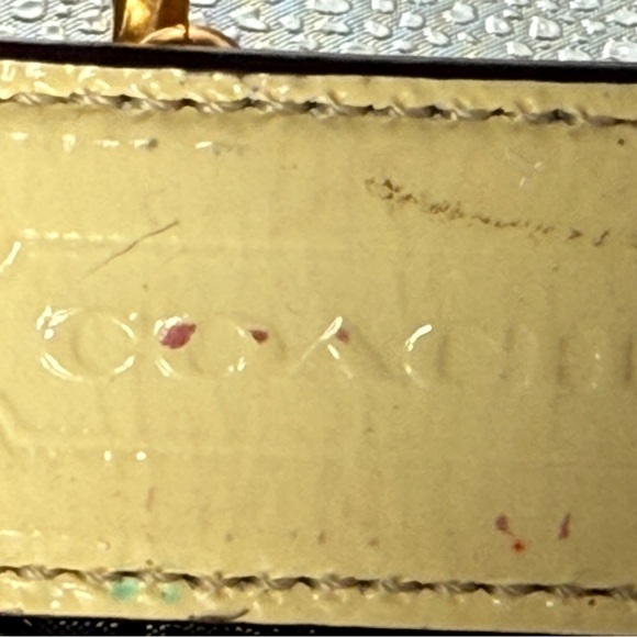 Coach Handbags - 🍍🍍🍍Coach Beige Leather Strap